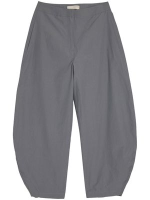 Amomento high-waisted tapered trousers - Grey