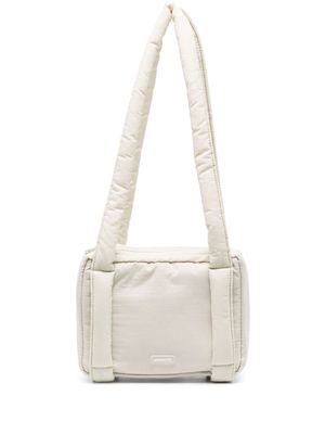 Amomento padded 3-layer shoulder bag - Neutrals