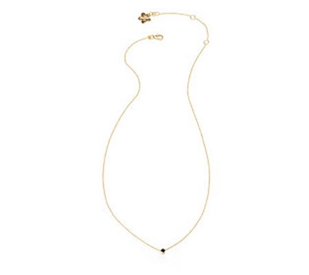 Amorcito 14K Gold Plated Sapphire Terpsi Neckla ce