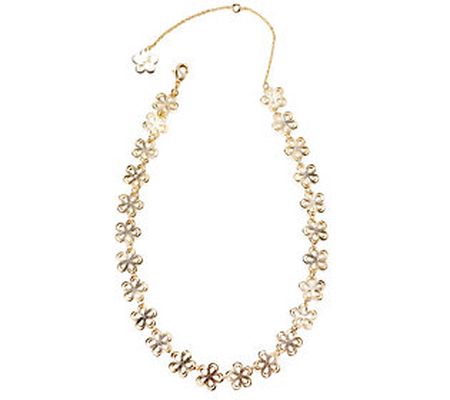 Amorcito Azuma Floral Choker Necklace