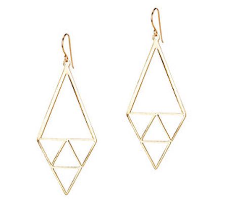 Amorcito Multi-Triangle Shaped Dangle Earrings