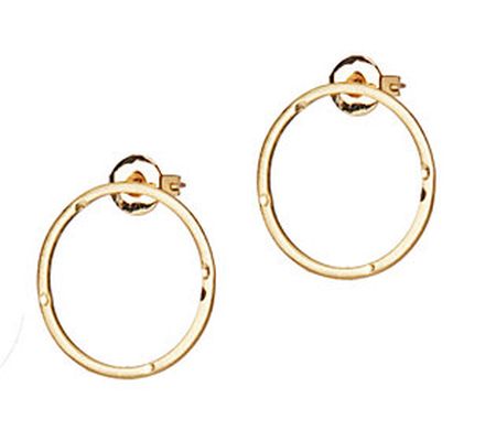 Amorcito Venus Open Circle Stud Earrings