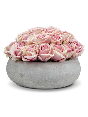 Amore Rose Planter - Pink - Pink