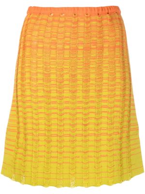 AMOTEA Carolina knitted skirt - Orange