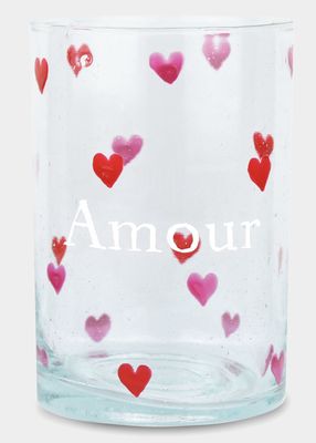 Amour Drinking Glass