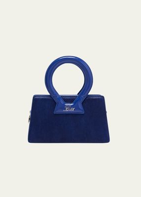 Ana Small Horsehair Top-Handle Bag