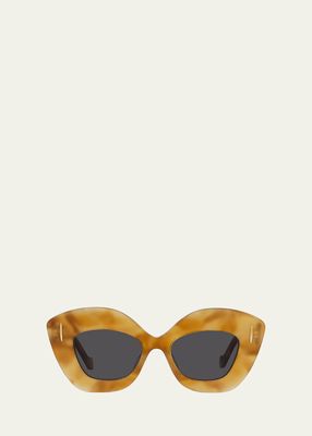 Anagram Acetate Butterfly Sunglasses