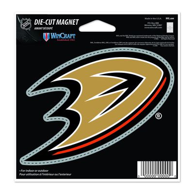 Anaheim Ducks WinCraft 5" Die-Cut Car Magnet
