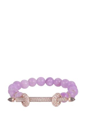 Ananya 18kt rose gold Chakra diamond bracelet - Pink