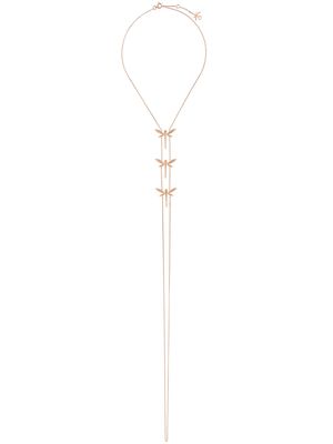 Anapsara dragonfly necklace - ROSE GOLD