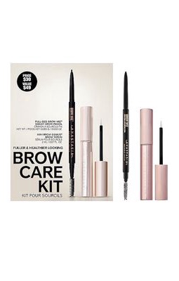 Anastasia Beverly Hills Brow Care Kit in Dark Brown.