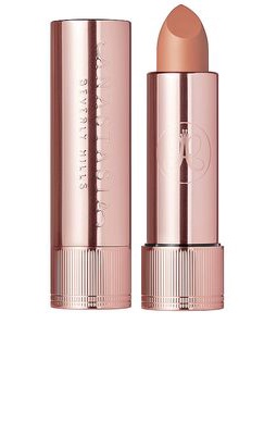 Anastasia Beverly Hills Satin Lipstick in Honey Taupe.