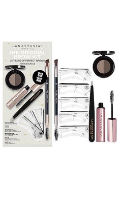 Anastasia Beverly Hills The Original Brow Kit: 25 Years Of Perfect Brows in Dark Brown.