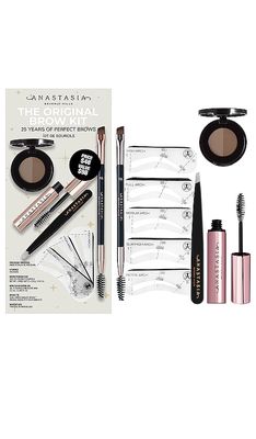 Anastasia Beverly Hills The Original Brow Kit: 25 Years Of Perfect Brows in Soft Brown.