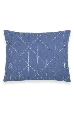 ANCHAL Graph Throw Pillow in Slate