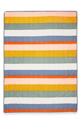 ANCHAL Ribbon Quilted Throw Blanket