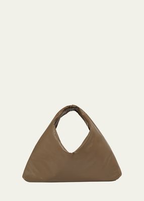 Anchor Small Oil Faux-Leather Top-Handle Bag