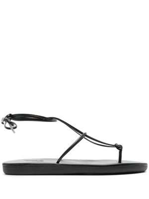 Ancient Greek Sandals Chordi leather sandals - Black