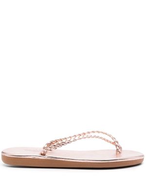 Ancient Greek Sandals Ioulia braided-strap sandals - Pink