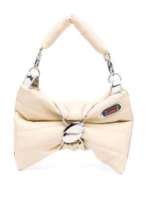 Ancuta Sarca bow-detail shoulder bag - Neutrals