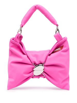 Ancuta Sarca Bow padded tote bag - Pink