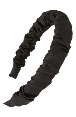 & Other Stories Alice Ruched Headband in Black