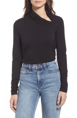 & Other Stories Long Sleeve Top in Black