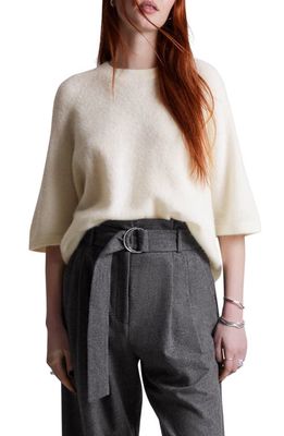 & Other Stories Oversize Sweater in White Light