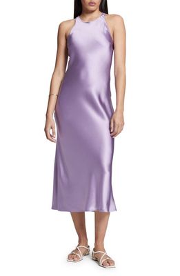 & Other Stories Sleeveless Jewel Neck Maxi Dress in Lilac