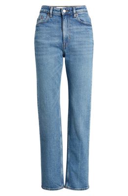 & Other Stories Straight Leg Jeans in La Blue