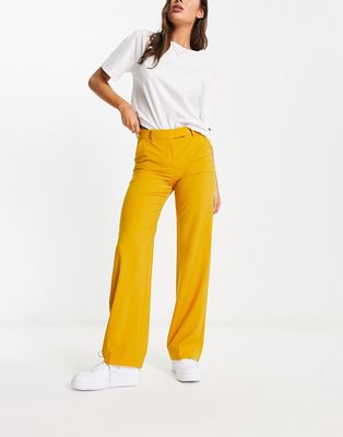 & Other Stories tailored pants in mustard - part of a set-Yellow
