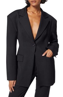 & Other Stories Tailored Wool Blend Blazer in Black