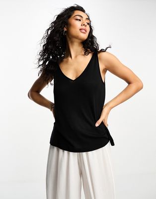 & Other Stories tank top in black