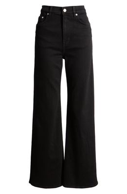 & Other Stories Wide Leg Jeans in Rinse Black