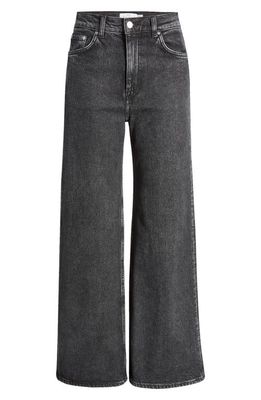 & Other Stories Wide Leg Jeans in Salt And Pepper