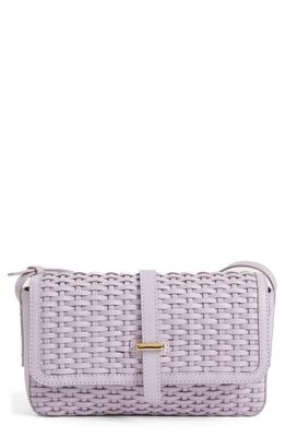 & Other Stories Woven Small Crossbody Bag in Lilac