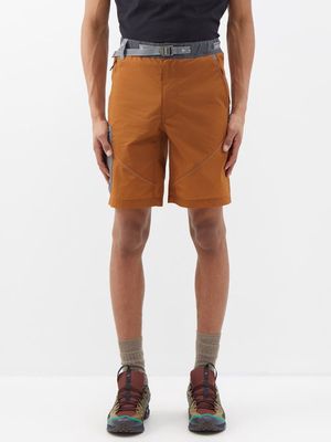And Wander - Breath Ripstop-nylon Shorts - Mens - Brown