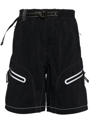 and Wander Light Hike belted shorts - Black