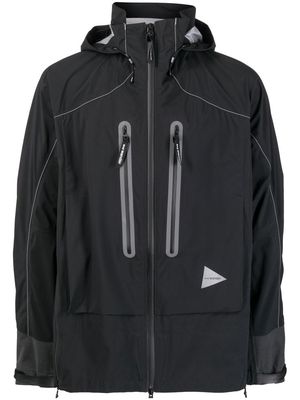 and Wander Pertex Shield rain jacket - Black