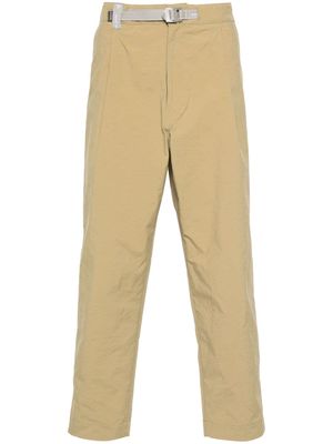 and Wander poplin tapered-leg trousers - Neutrals