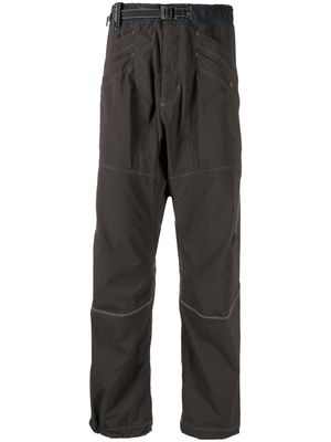 and Wander straight-leg cargo pants - Grey
