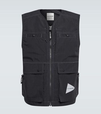 And Wander Zipped vest
