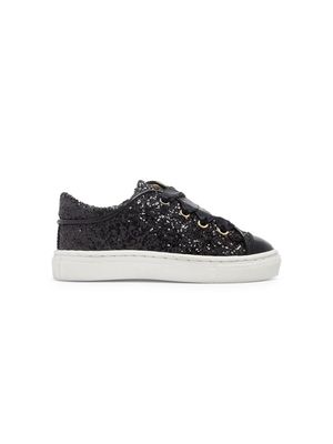 ANDANINES glitter-embellished low-top sneakers - Black