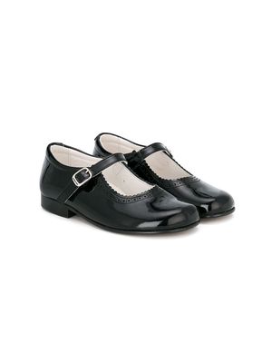 Andanines Shoes buckle strap ballerinas - Black