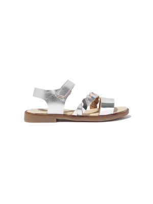 ANDANINES touch-strap open-toe sandals - Silver