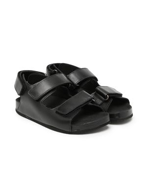 ANDANINES Ventosa touch-strap sandals - Black