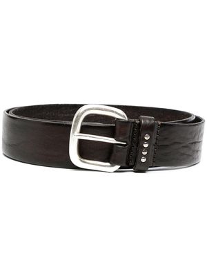 Anderson's creased leather belt - Brown
