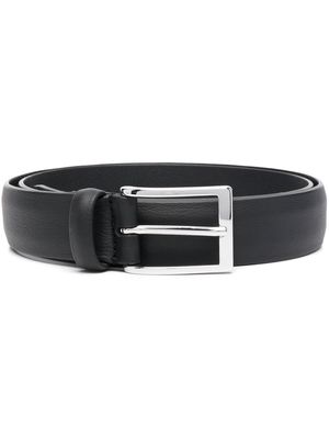 Anderson's leather skinny belt - Black