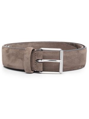 Anderson's suede square-buckle belt - Neutrals
