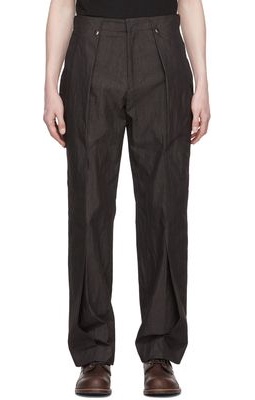 Andersson Bell Black Cotton Trousers